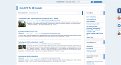 Desktop Screenshot of 1723.pzw.org.pl