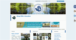 Desktop Screenshot of koszalin.pzw.org.pl