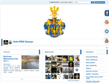 Tablet Screenshot of cieszyn.pzw.org.pl